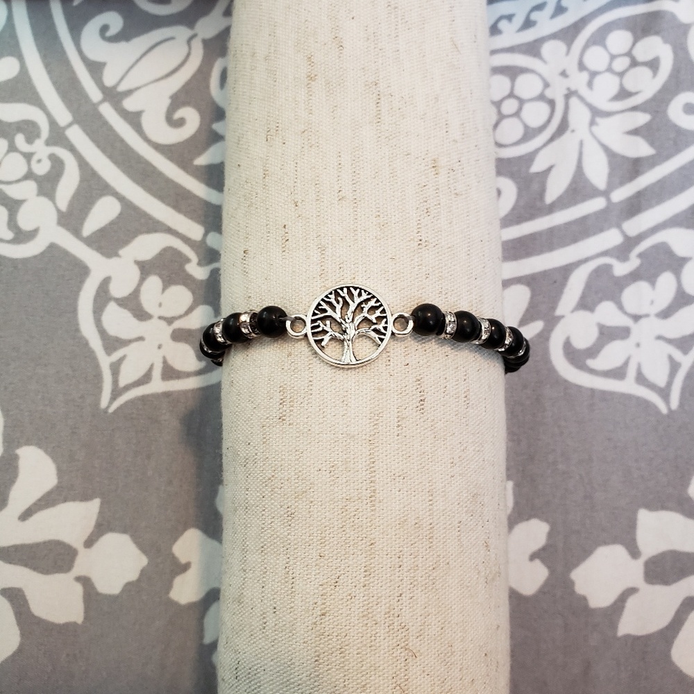 ⚡CLEARANCE⚡ Tree of Life Beaded Charm Bracelet - Picture 3 of 8
